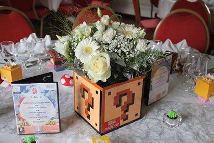 Un centre de table ajoutera un plus à votre décoration.