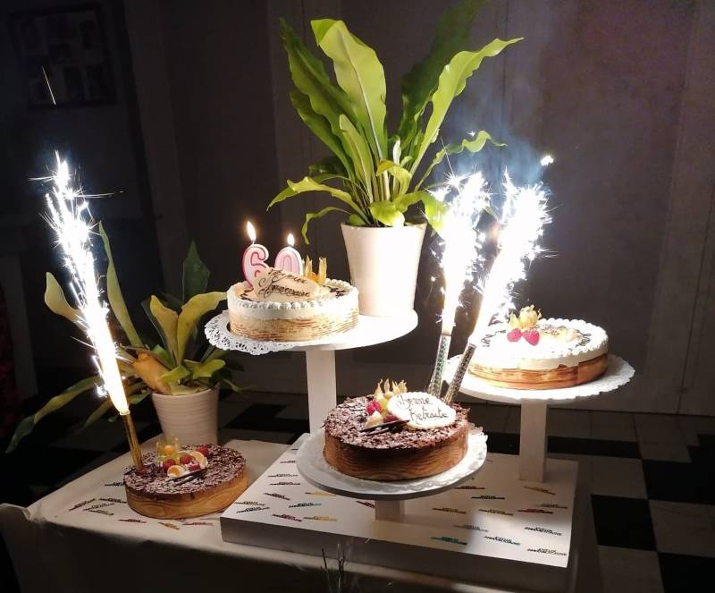 fontaine d'étincelles