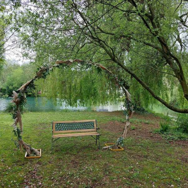 Espaces photos extérieur décoré