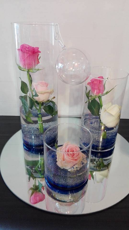 Un centre de table ajoutera un plus à votre décoration.