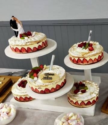 fraisier pour son mariage Le Havre