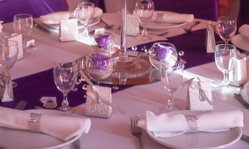 Une belle réception passe aussi par une belle table !