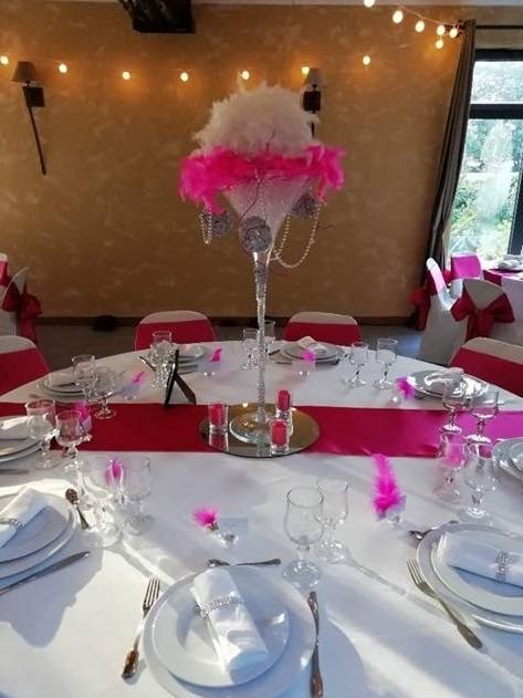 Une belle réception passe aussi par une belle table !